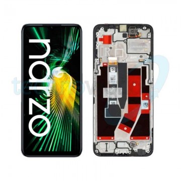 Display Realme Narzo 50 5G Nero con Frame