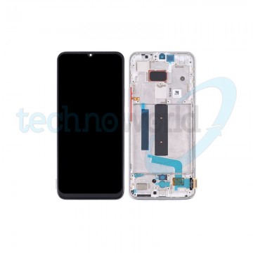 Display Xiaomi Mi 10 Lite 5G Bianco con Frame - Disassembled