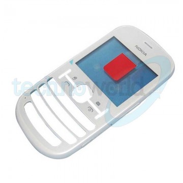 Cover Frontale Bianco Nokia 200 Asha