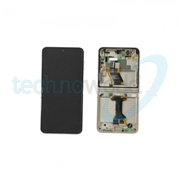 Display Ori. Samsung Z Flip 5 5G F731 Crema con Frame