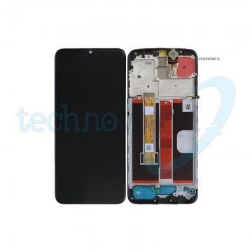 Display Oppo A9 2020 Nero con Frame "Versione G"