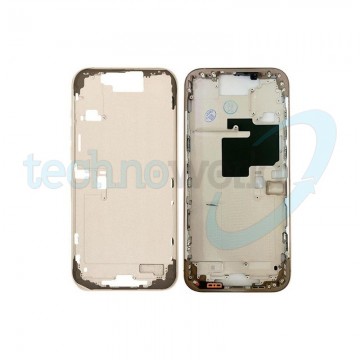 Telaio Centrale iPhone 16 Pro Max Oro - (Con Flat Tasto Camera)