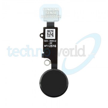 Flat Ripristino Tasto Home Nero per iPhone 7