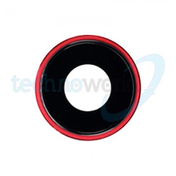 Lente Fotocamera Posteriore iPhone XR Rosso