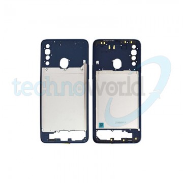 Telaio Posteriore Completo Samsung A20s Blu
