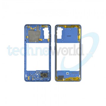 Telaio Posteriore Samsung A41 Blu