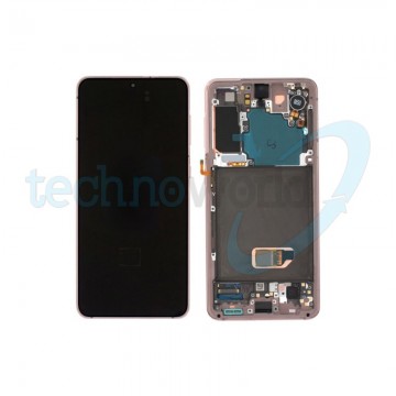 Display Ori. Samsung S21 G991 Violet con Frame