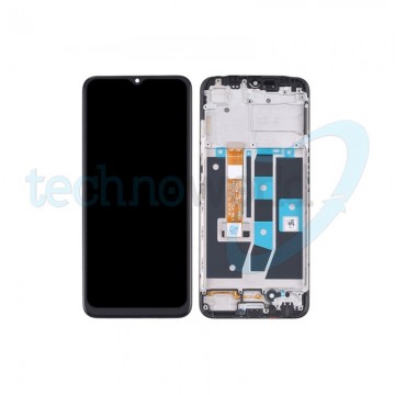 Display Oppo A16 Nero con Frame
