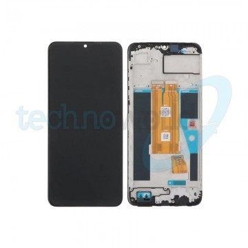 Display Realme C61 Nero Con Frame - OEM per Vers. RMX3930
