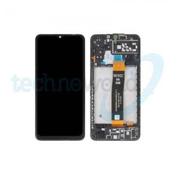 Display Ori. Samsung A04s A047 Nero Con Frame