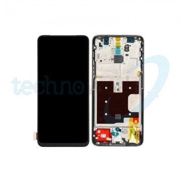 Display Ori. Oppo Reno2 Z Bianco con Frame