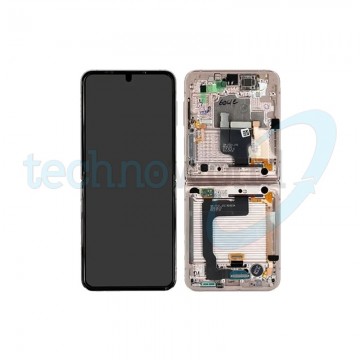 Display Ori. Samsung Z Flip 4 5G F721 Pink Gold con Frame