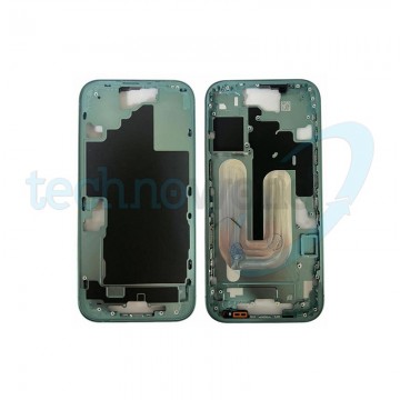 Telaio Centrale iPhone 16 Verde - (Con Flat Tasto Camera)