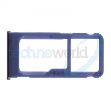 Porta Sim Card + Micro SD Blu Nokia 5.1 Plus