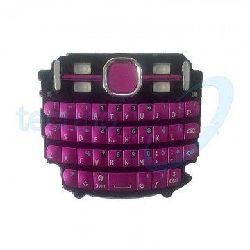 Tastiera Pink Nokia 200 Asha