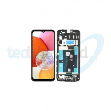 Display Ori. Samsung A14 A145F Nero con Frame "NON EU CODE"