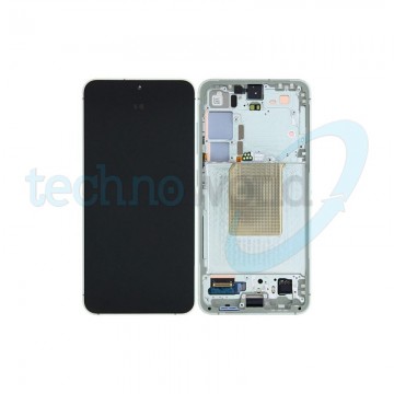 Display Ori. Samsung S24 S921 Verde con Frame