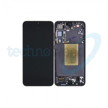 Display Ori. Samsung S24 Plus S926 Nero con Frame