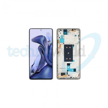 Display Ori. Xiaomi 11T Silver con Frame