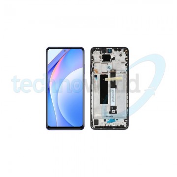 Display Ori. Xiaomi Redmi Note 9 Pro Blu con Frame