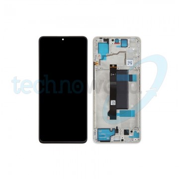 Display Ori. Xiaomi Redmi Note 13 Pro 5G Bianco con Frame
