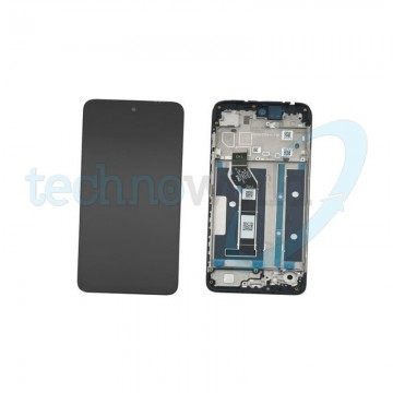 Display Ori. Moto E15 Nero con Frame