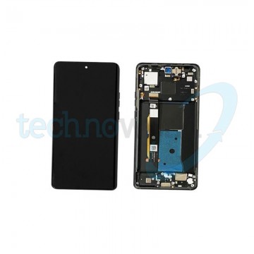 Display Ori. Moto Edge 40 Nero con Frame