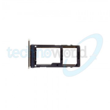 Porta Sim/microSD Samsung A8 2018/A8 Plus 2018 per vers. Gold