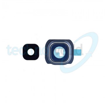 Lente Fotocamera Completa Samsung S6 Blu