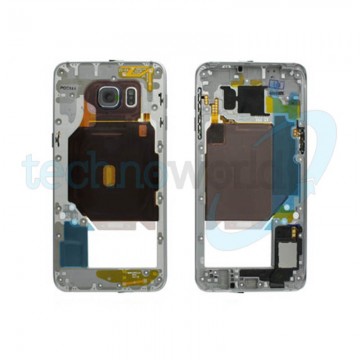 Telaio Posteriore Completo Samsung S6 Edge Plus per vers. Blu