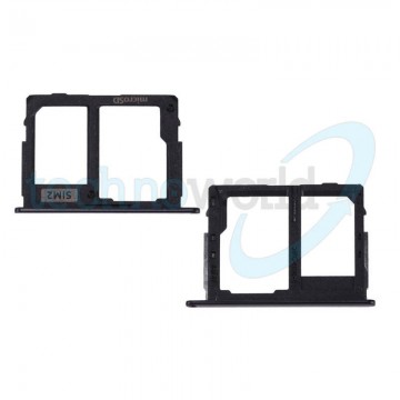 Porta Sim/microSD Samsung J5 2017/J7 2017 Nero