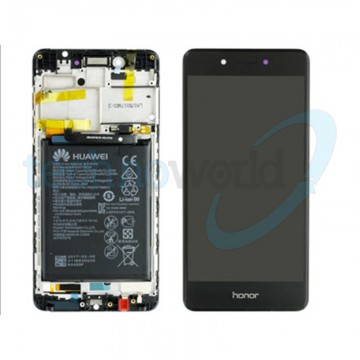 Display Ori. Honor 6c Nero con frame