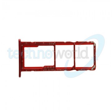 Porta Sim/microSD Huawei Y7 2019 Rosso
