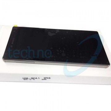 Display Xperia Z5 Premium Grigio con Frame