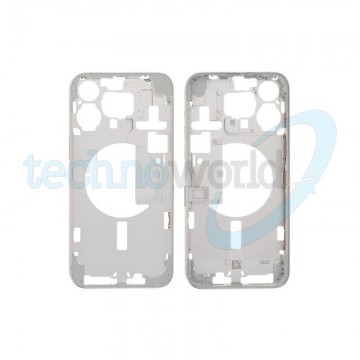 Telaio Posteriore iPhone 15 Pro Max Bianco