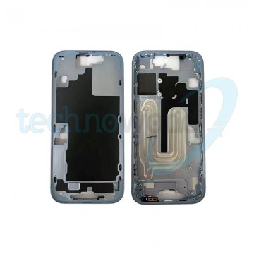 Telaio Centrale iPhone 17 Blu - (Con Flat Tasto Camera)