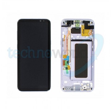 Display Ori. Samsung S8 Plus G955 Orchid Gray Con Frame