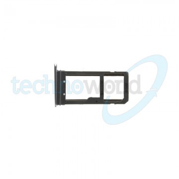 Porta Sim/microSD Samsung S7 Edge per vers. Nero