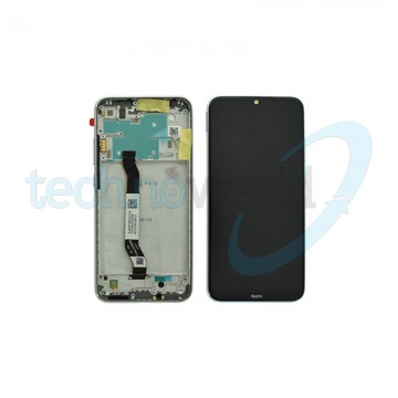 Display Ori. Xiaomi Redmi Note 8 Pro Bianco con Frame