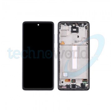 Display Ori. Samsung A52s 5G A528 Nero con Frame
