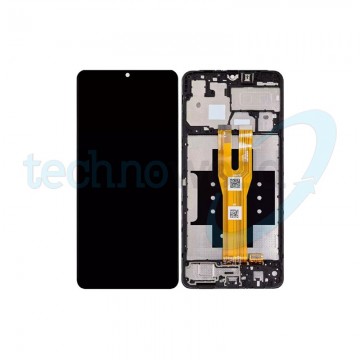 Display Ori. Samsung A06 A065 Nero con Frame