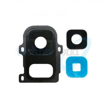 Lente Fotocamera Completa Samsung A6 2018 Nero