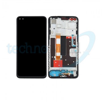 Display Ori. Oppo Reno4 Z 5G Nero con Frame