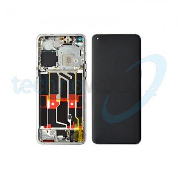 Display Ori. Oppo Find X5 Pro Bianco con Frame