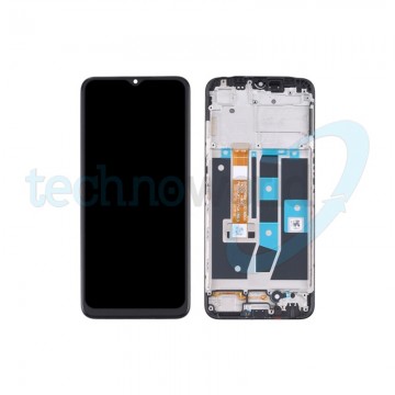 Display Ori. Oppo A16 Nero con Frame