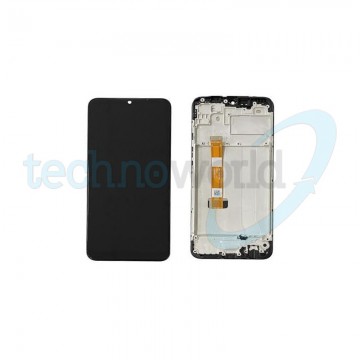 Display Oppo A15 Nero con Frame