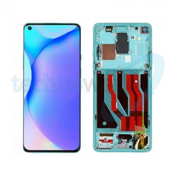 Display OnePlus 8 Verde con Frame - Disassembled