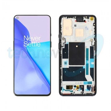 Display OnePlus 9 Nero con Frame - Disassembled
