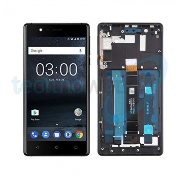 Display Nokia 3 Nero con Frame