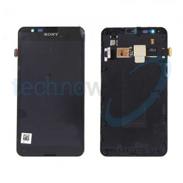 Display Xperia E4G Nero con Frame